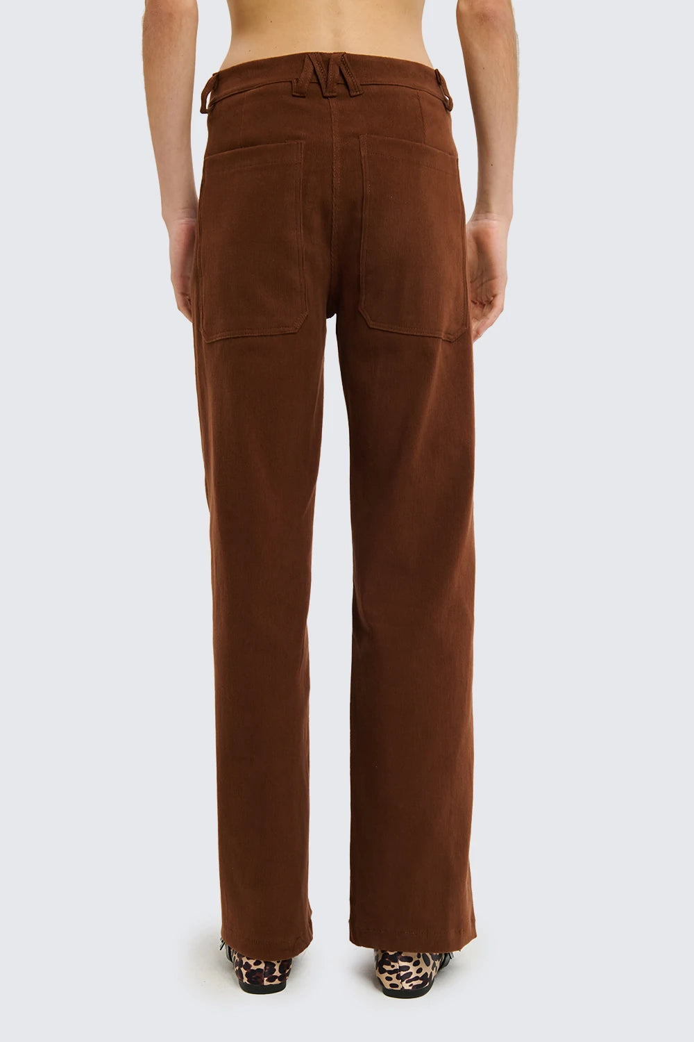 PANTALONE FULL LENGHT VELLUTO TWO WAY