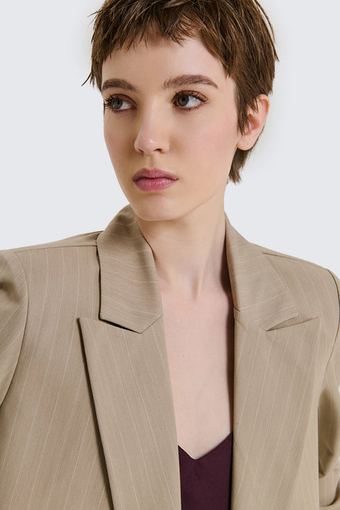 GIACCA DOPPIOPETTO GESSATO TWO WAY