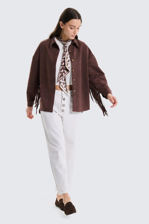 JEANS BOYFRIEND VIENNA BOTTONI GIOIELLO TWO WAY