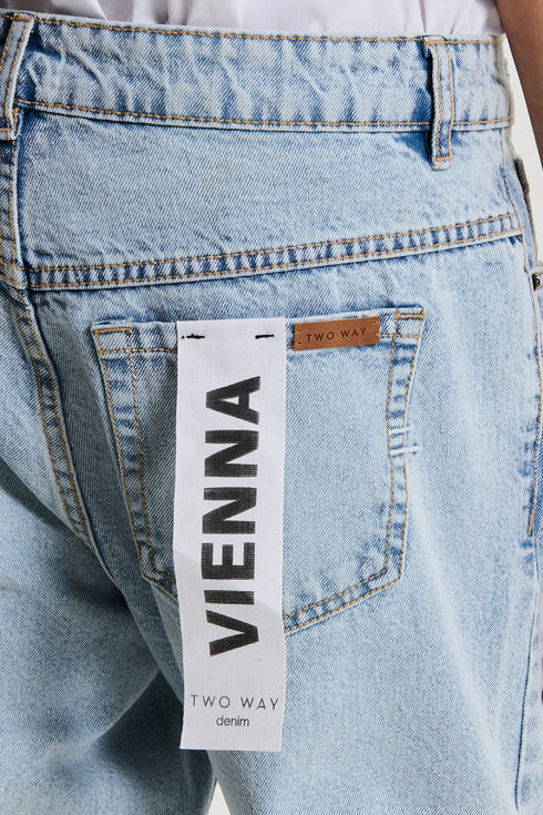 JEANS BOYFRIEND VIENNA BOTTONI GIOIELLO TWO WAY