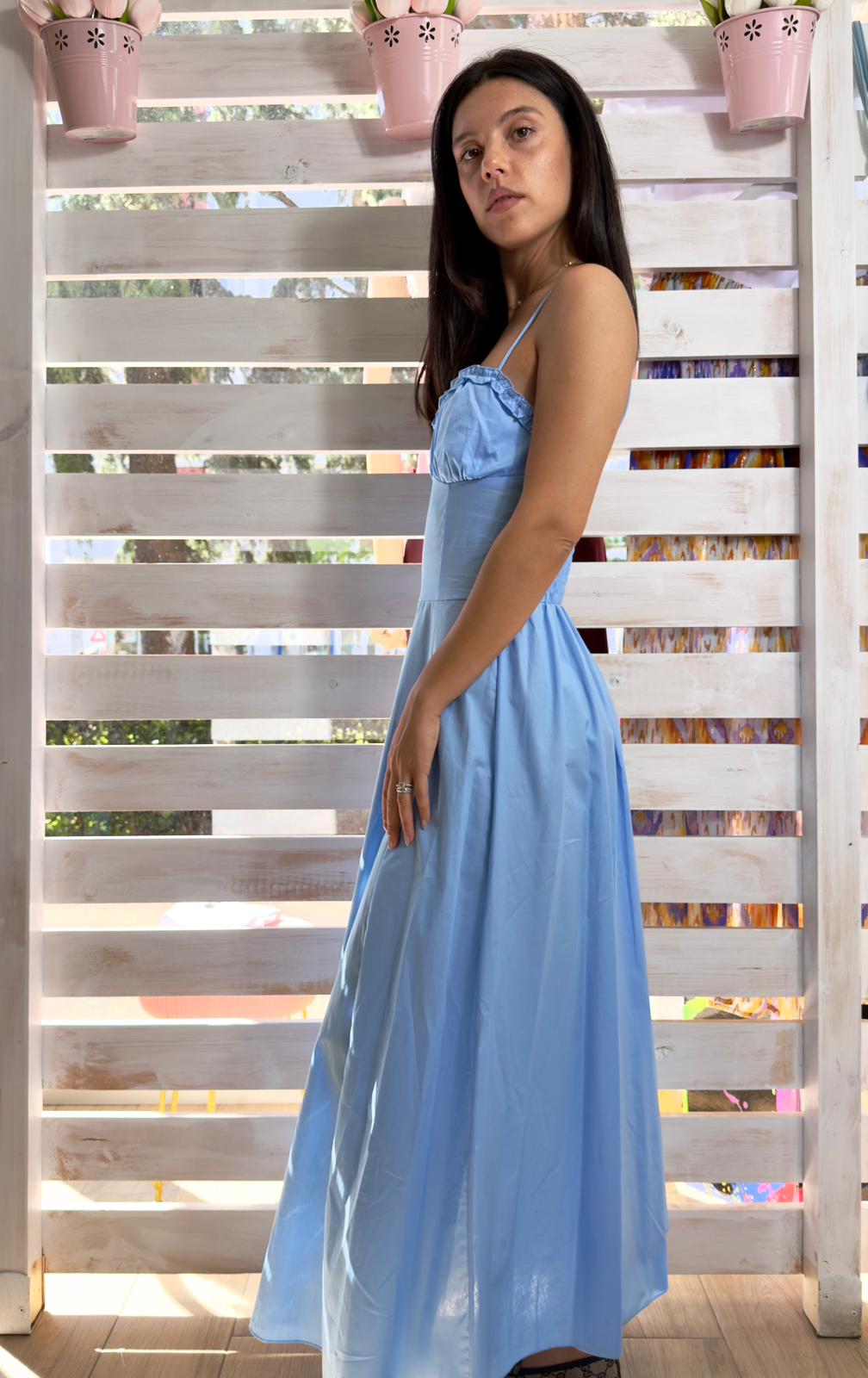 ABITO EVA CELESTE