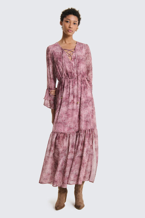 ABITO L. MANICA GALA PAISLEY TWO WAY