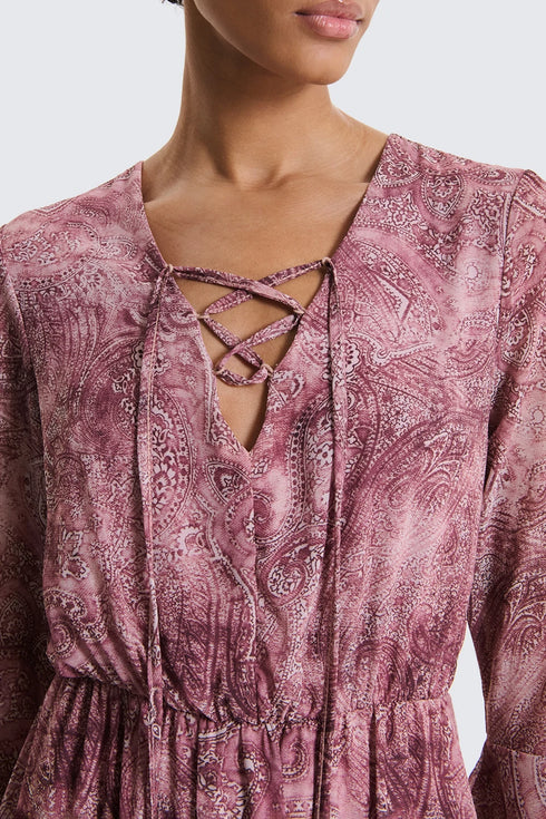 ABITO L. MANICA GALA PAISLEY TWO WAY