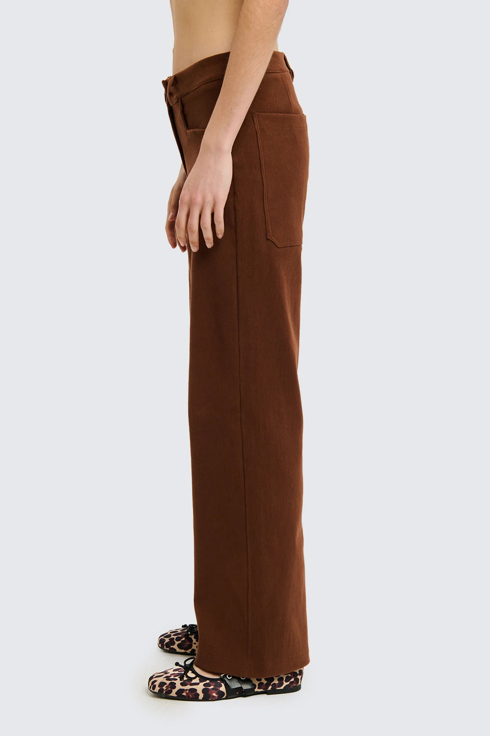 PANTALONE FULL LENGHT VELLUTO TWO WAY