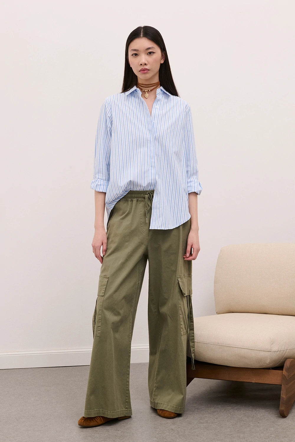 PANTALONE CON TASCHE TWO WAY