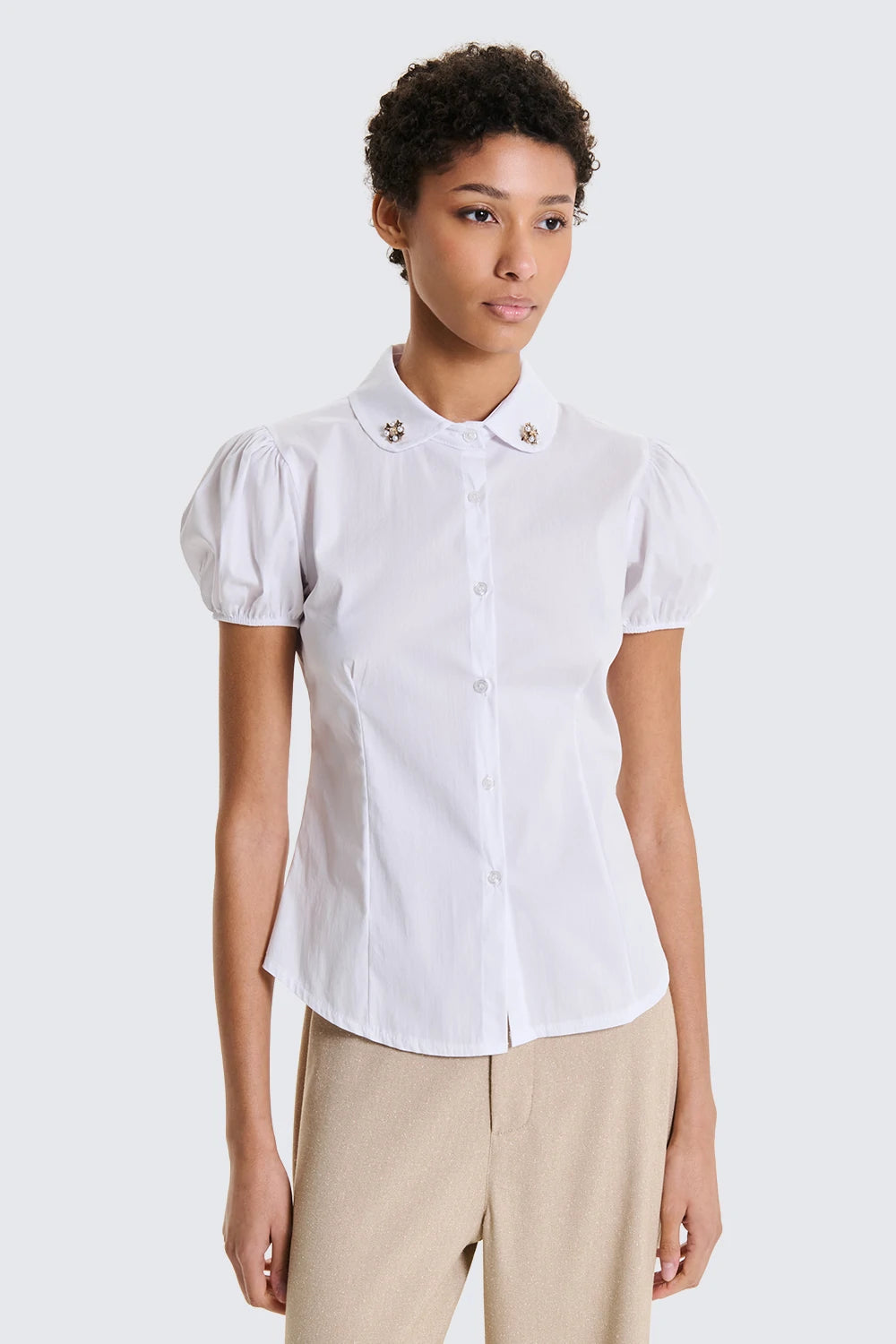 CAMICIA FIT CON SPILLE          TWO WAY