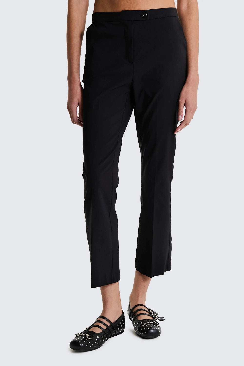 PANTALONE FLARE CROP TWO WAY